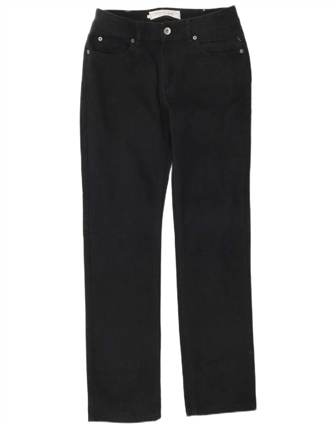 Henry Cottons Γυναικείο ίσιο τζιν W27 L30 μαύρο βαμβακερό