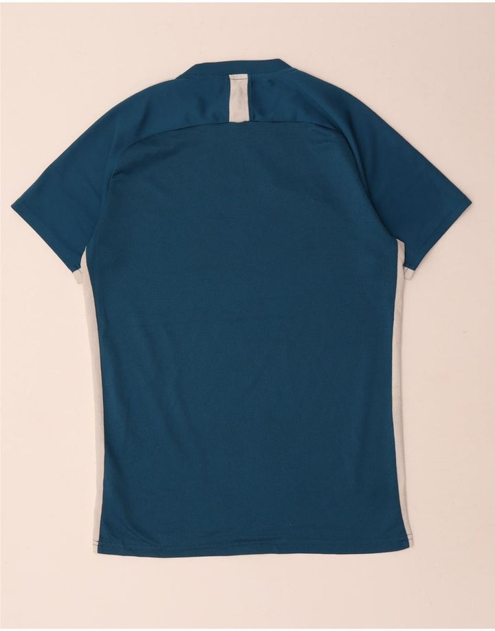 Ανδρικό T-shirt Nike Dri Fit Τοπ μεσαίου μπλε χρώματος πολυεστέρας