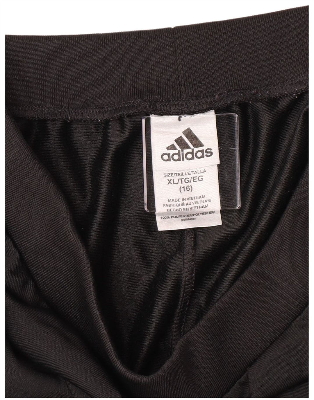 Adidas Boys αθλητική φόρμα παντελόνι Joggers 15-16 ετών XL μαύρο πολυεστέρα