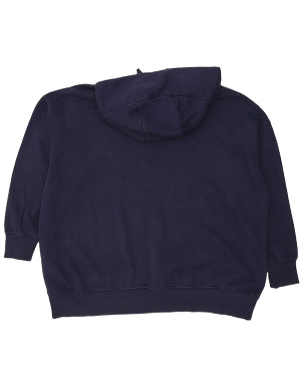 Ανδρικό γραφικό φόρεμα με κουκούλα Nike XL Navy Blue Cotton