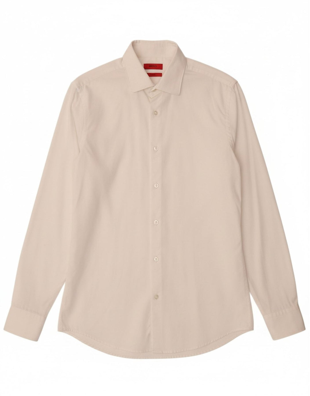 Ανδρικό πουκάμισο HUGO BOSS Slim Fit Μέγεθος 38 15 Medium White