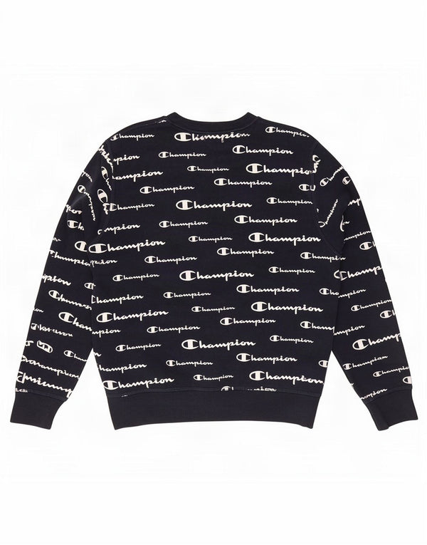 Champion Ανδρικό γραφικό φούτερ Jumper Small Navy Blue Polyester