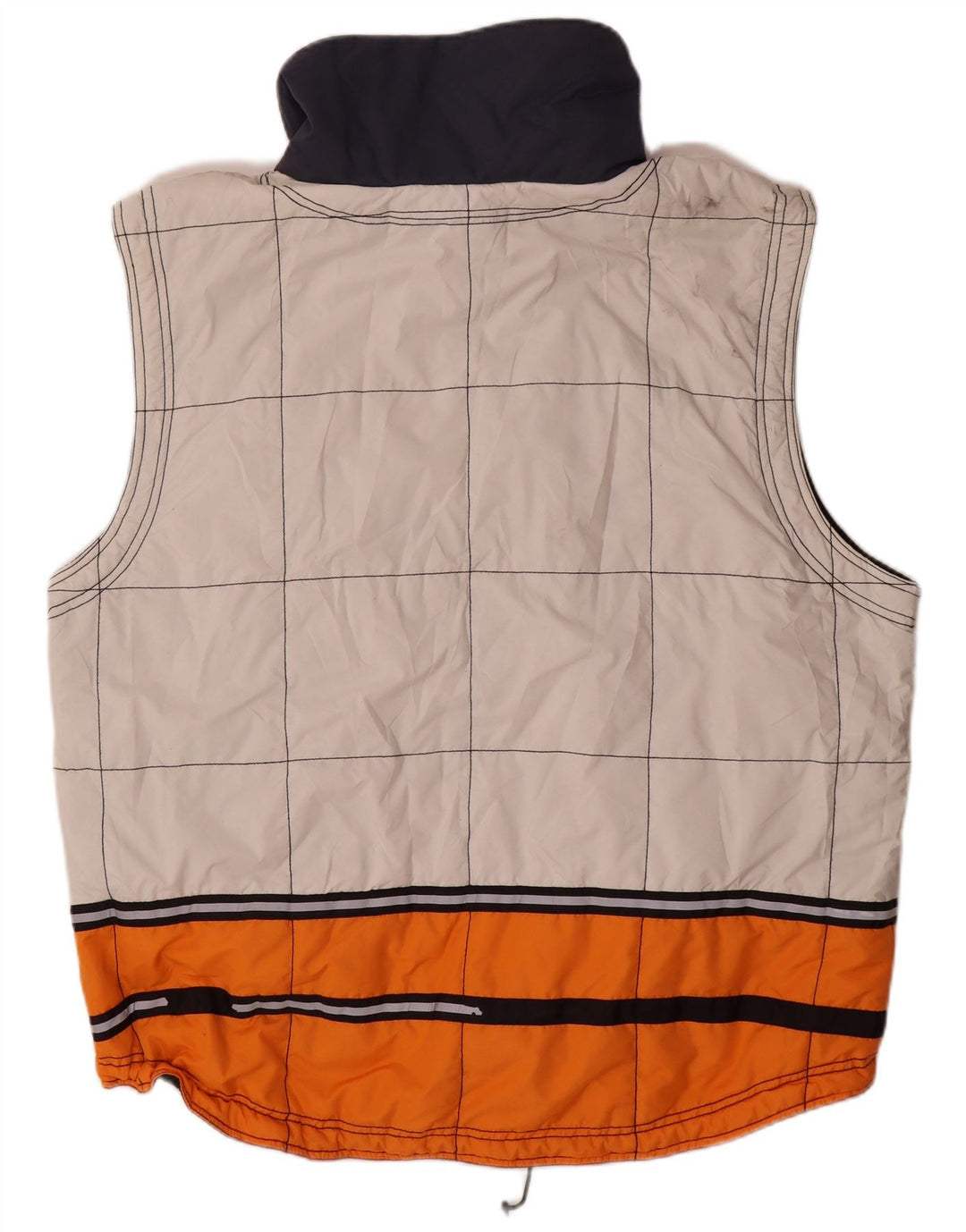 KILLTEC Ανδρική Loose Fit Padded Gilet UK 40 Large White Colourblock