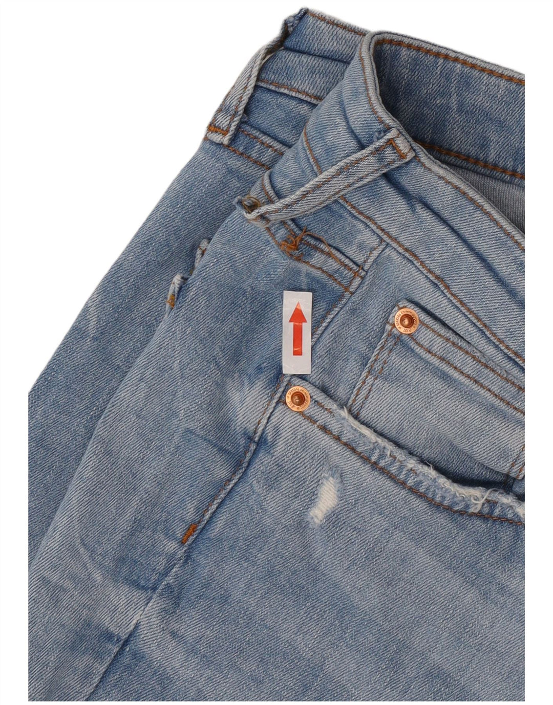 Zara Γυναικεία στενόχωρα τζιν EU 40 Medium W30 L27 Μπλε βαμβακερό