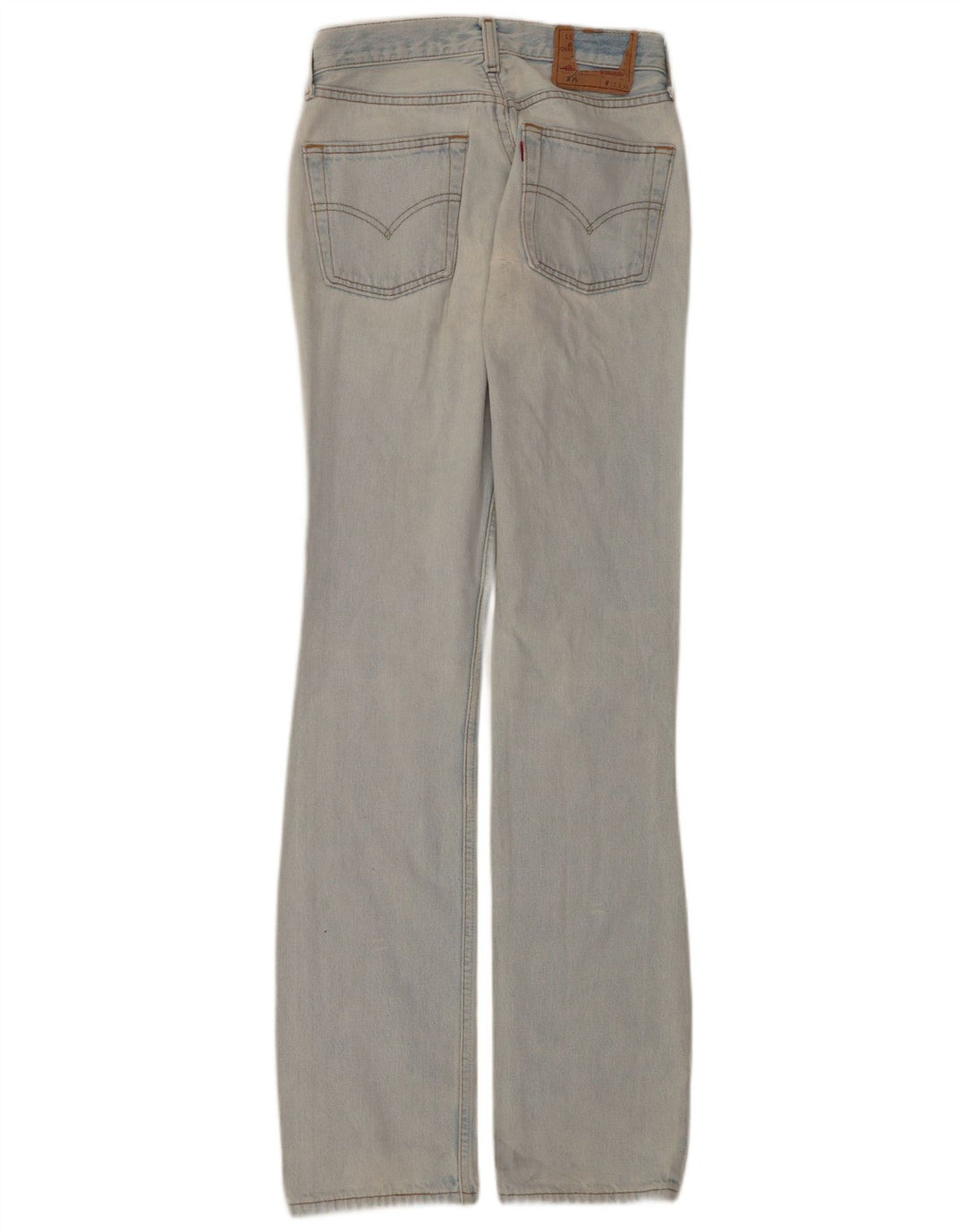 Levi's Womens 501 Bootcut Jeans W27 L34 Blue