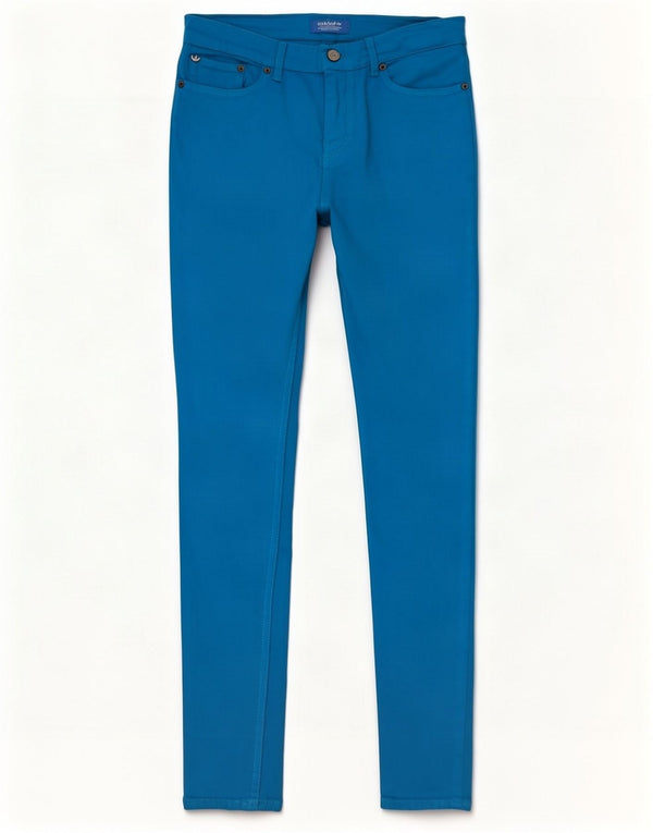Γυναικείο Skinny Jeans Adidas W28 L32 Μπλε βαμβακερό