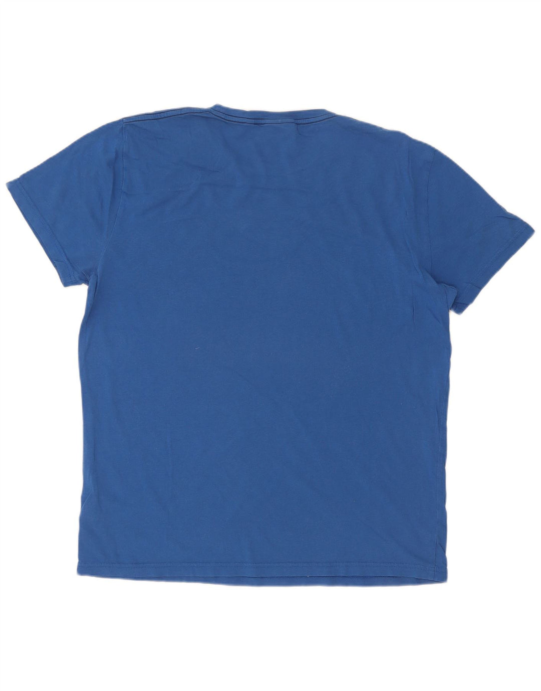 Ανδρικό γραφικό T-Shirt Gant Top μεγάλο μπλε βαμβακερό