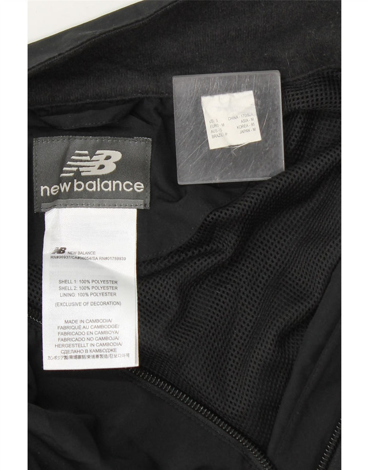 Ανδρική αθλητική φόρμα New Balance Top Jacket Medium Black Colourblock Polyester