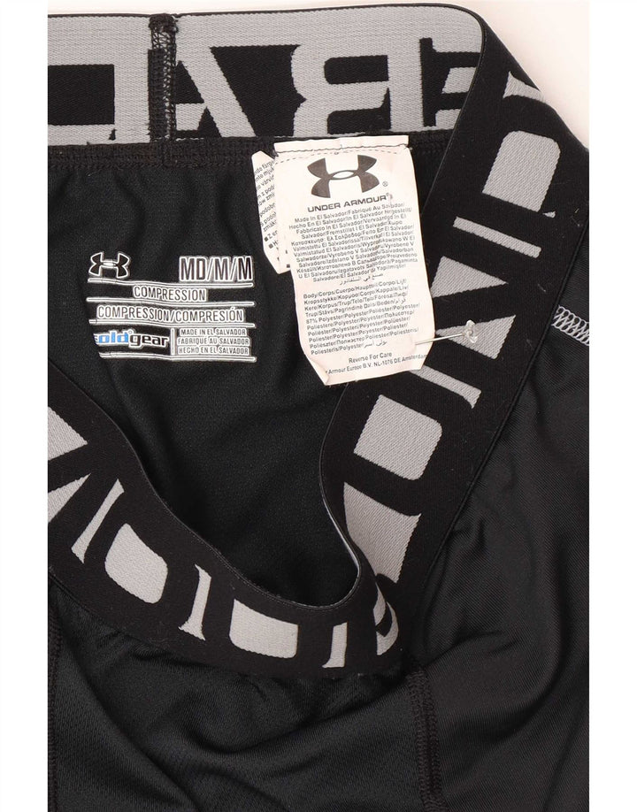 Ανδρικό γραφικό κολάν Under Armour Μεσαίο μαύρο πολυεστέρα