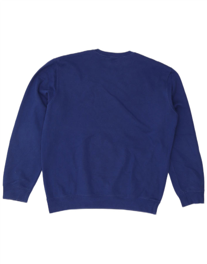 Ανδρική γραφική μπλούζα Champion Jumper XL Blue Cotton