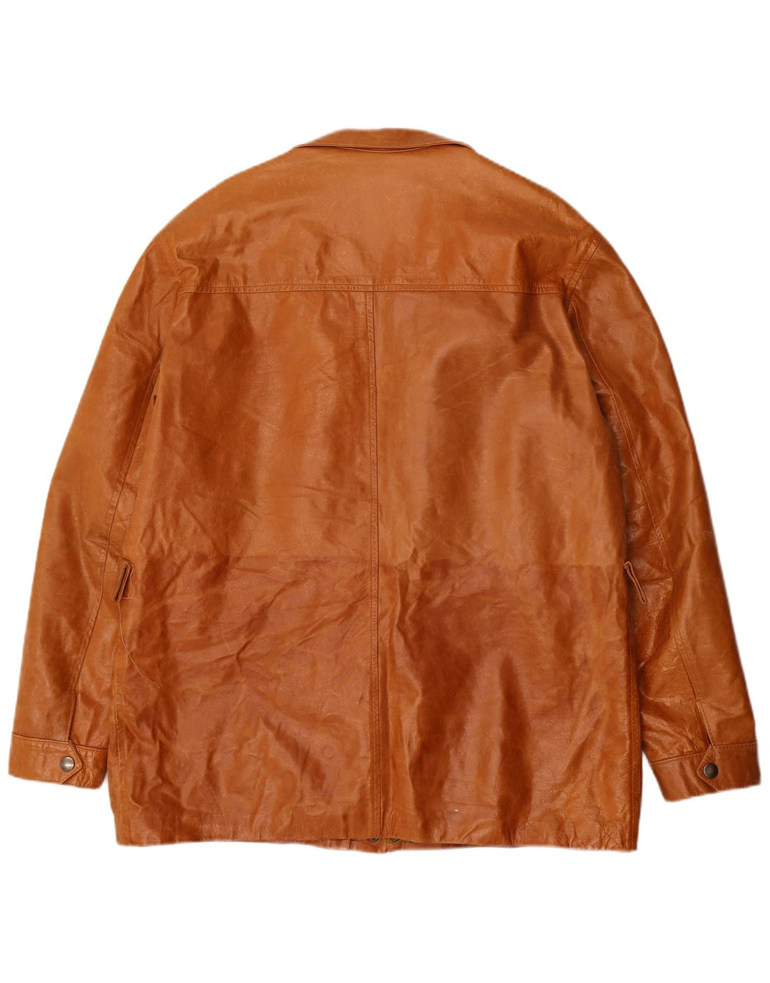 Vintage Ανδρικό Δερμάτινο Μπουφάν UK 42 XL Καφέ Δερμάτινο