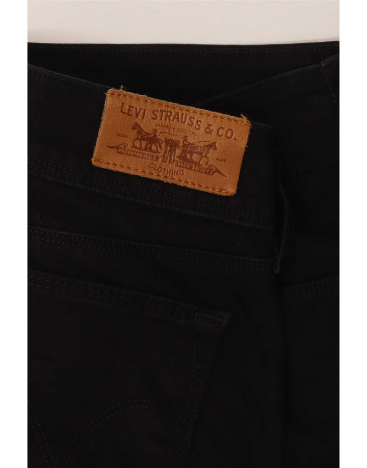 Levi's Womens 571 Slim Jeans W28 L27 Μαύρο