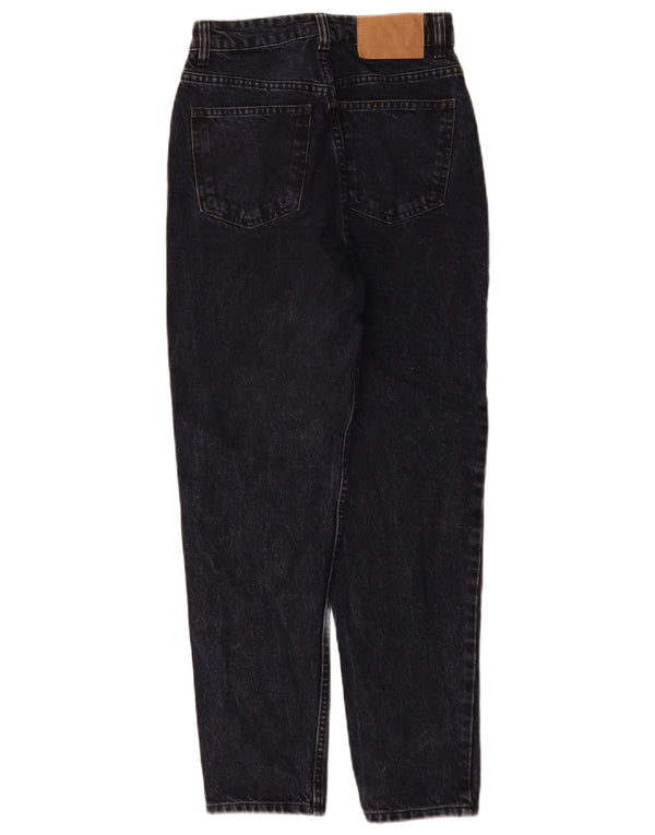 Zara Γυναικεία ψηλόμεση τζιν EU 34 2XS W24 L28 Navy Blue Cotton