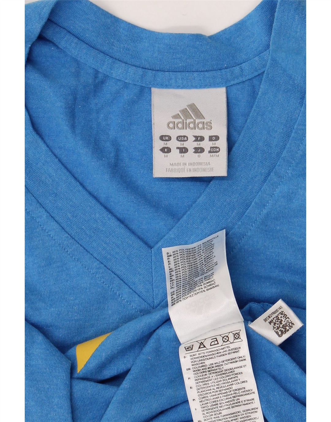 Ανδρικό γραφικό γιλέκο ADIDAS Top Medium Blue Polyester