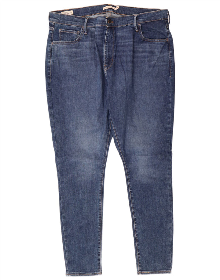 LEVI'S Γυναικείο 720 Ψηλόχρωμο Super Skinny Τζιν US 20 3XL W40 L29 Μπλε