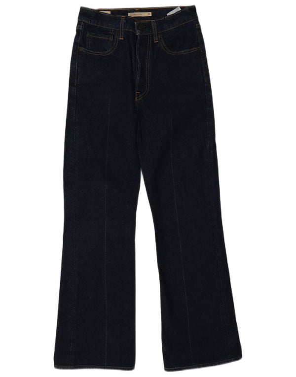 Γυναικείο τζιν μποτάκι LEVI'S Ribcage W25 L26 Navy Blue Cotton