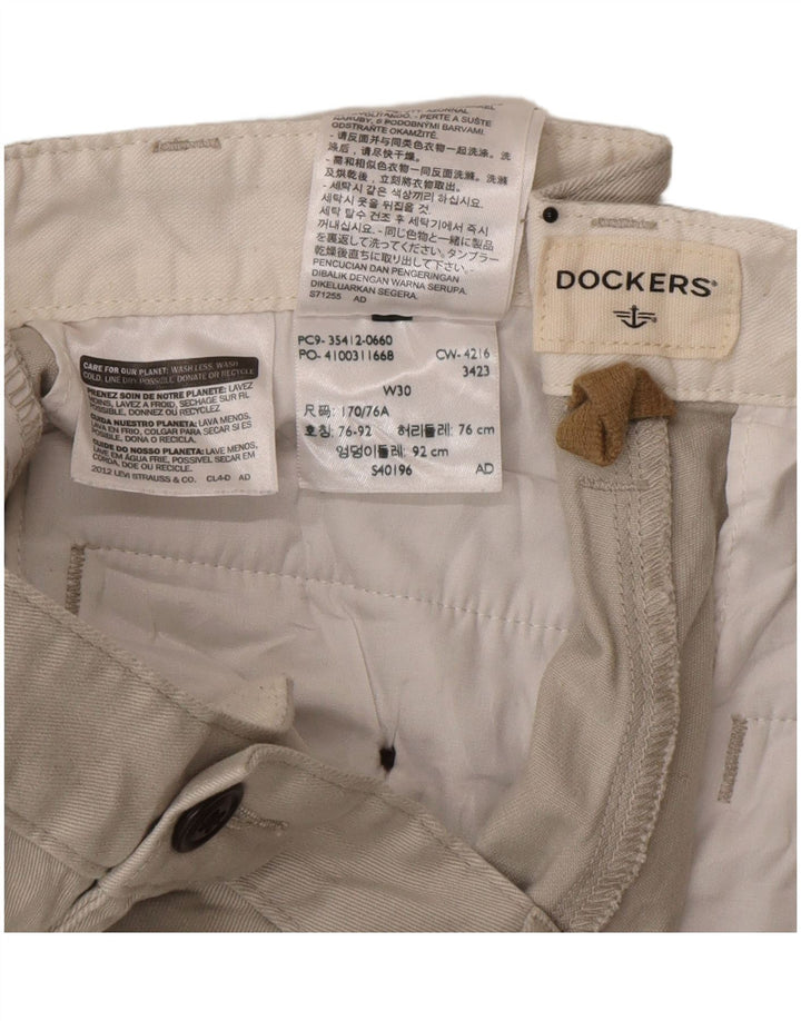Dockers Ανδρικό σορτς Cargo W30 Βαμβακερό μεσαίο μπεζ