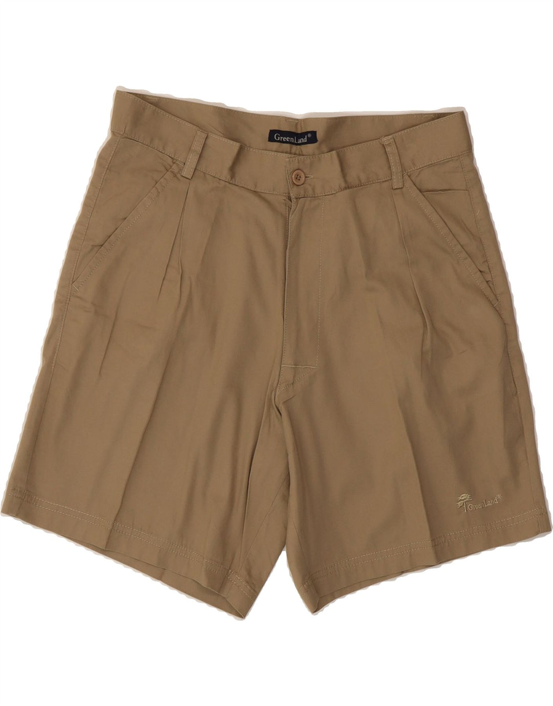 VINTAGE Mens Chino Shorts IT 48 Medium W32 Beige Cotton Vintage Vintage and Second-Hand Vintage from Messina Hembry 