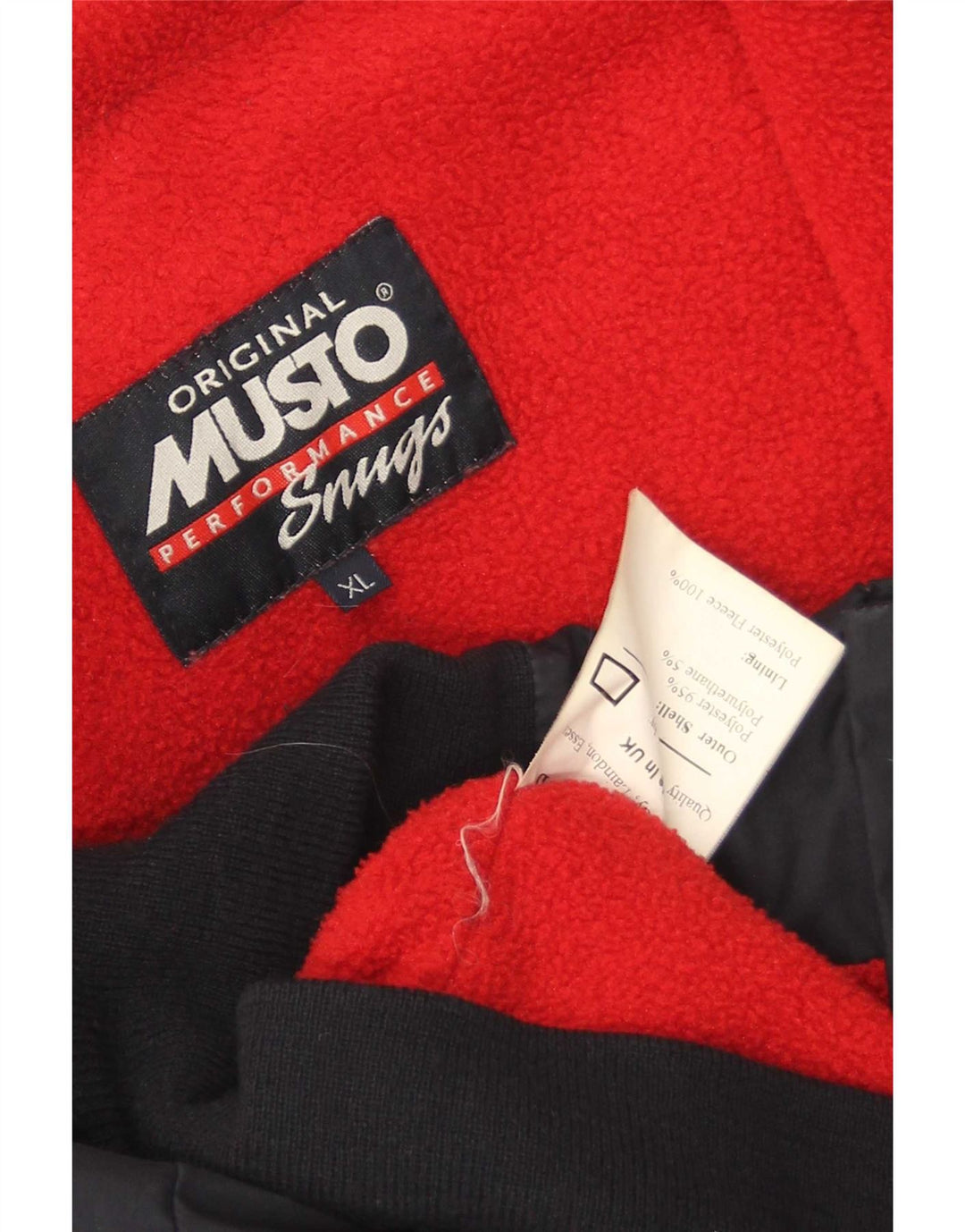 Musto Ανδρικό Bomber Jacket UK 42 XL Navy Blue Polyester