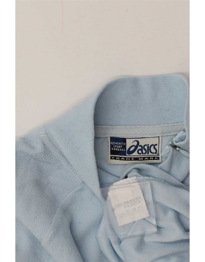 Asics Γυναικείο φερμουάρ Fleece Jumper UK 12 Medium Blue Polyester