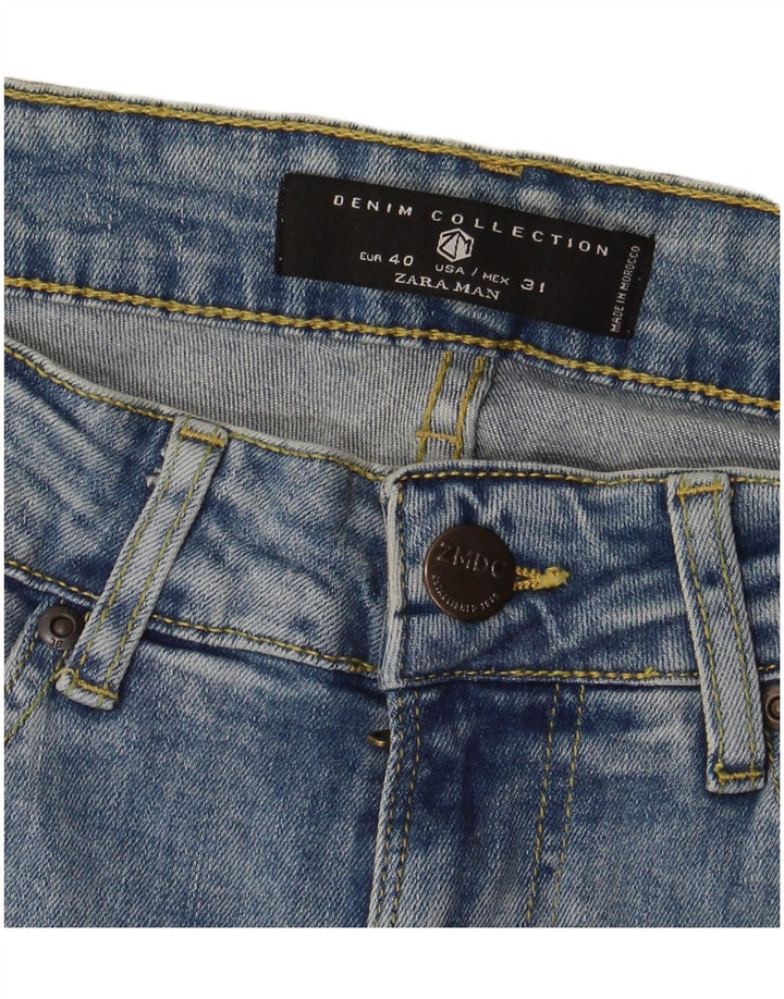Zara Ανδρικό Skinny Jeans EU 40 Medium W31 L29 Blue