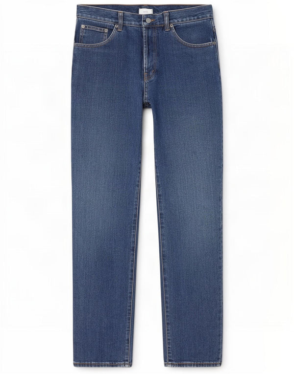 Calvin Klein Γυναικείο ψηλό ίσιο τζιν US 5 Small W27 L31 Μπλε βαμβακερό