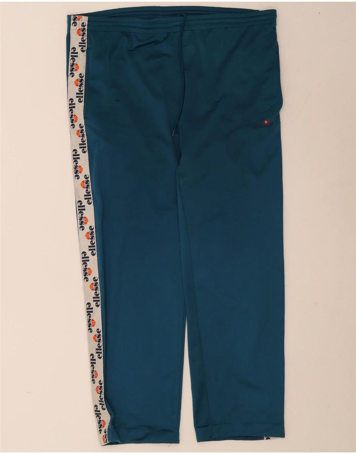 Ανδρική φόρμα γραφικών Ellesse Παντελόνι XL Blue Colourblock Polyester