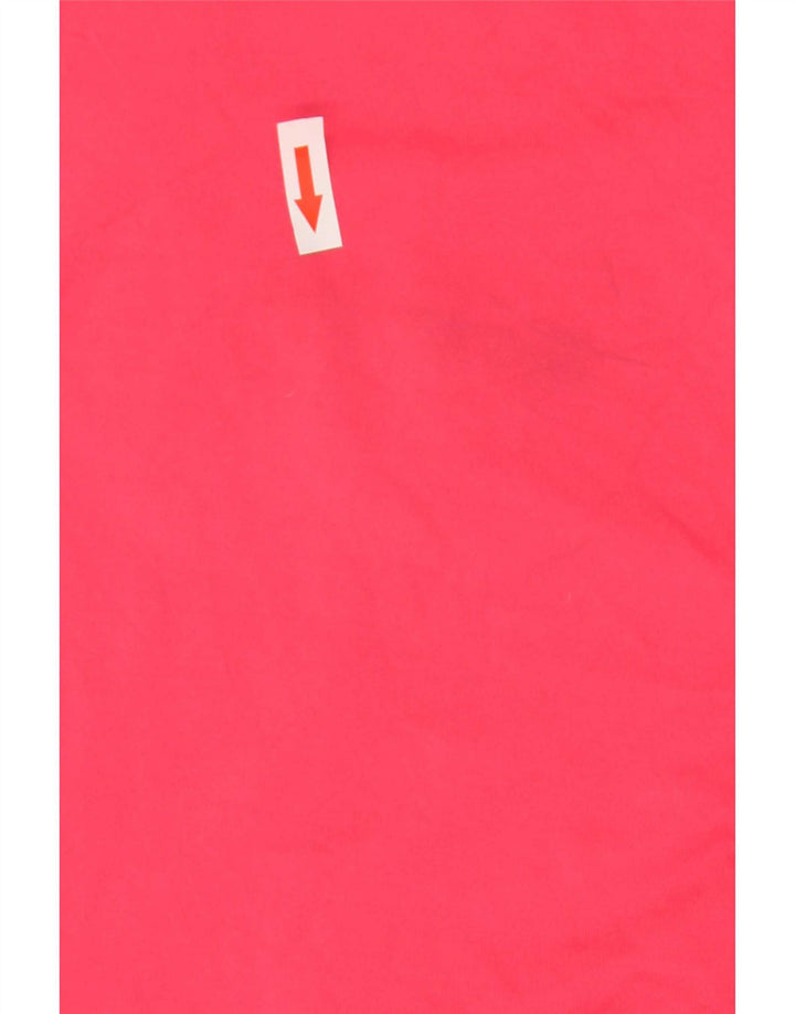 Adidas Γυναικείο T-Shirt Climacool Top UK 8 Small Red Polyester