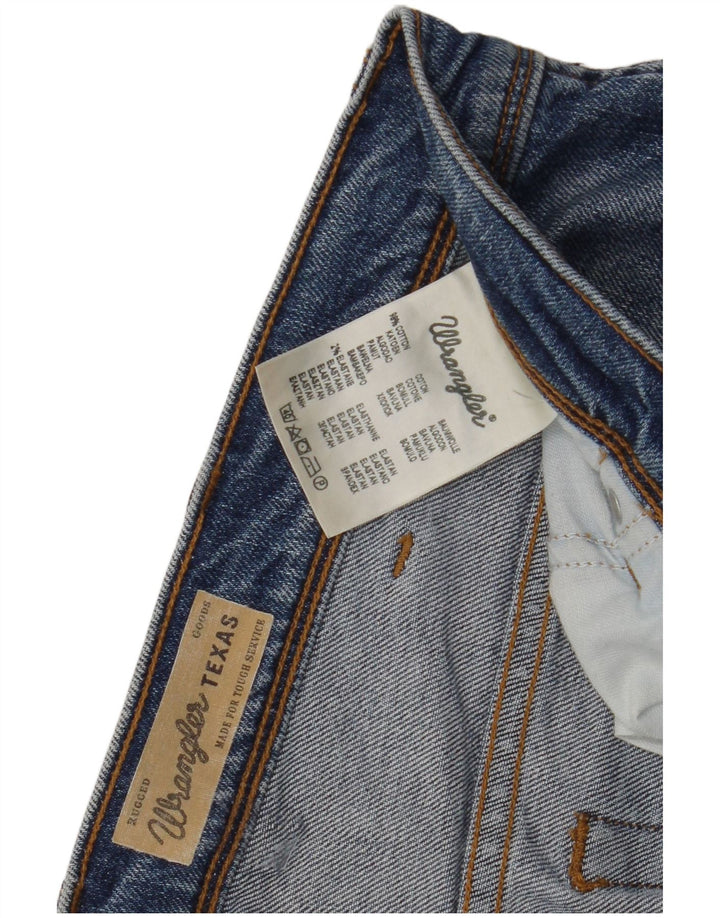 Wrangler Ανδρικό Texas Straight Jeans W38 L27 Μπλε βαμβακερό