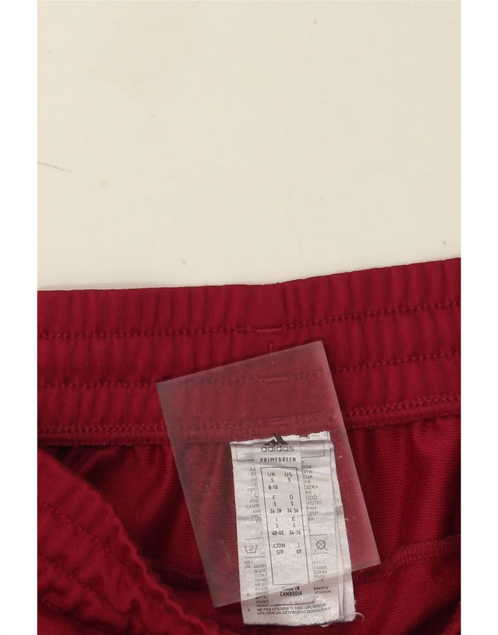 Γυναικεία αθλητική φόρμα Adidas Παντελόνι UK 8/10 Small Maroon Polyester