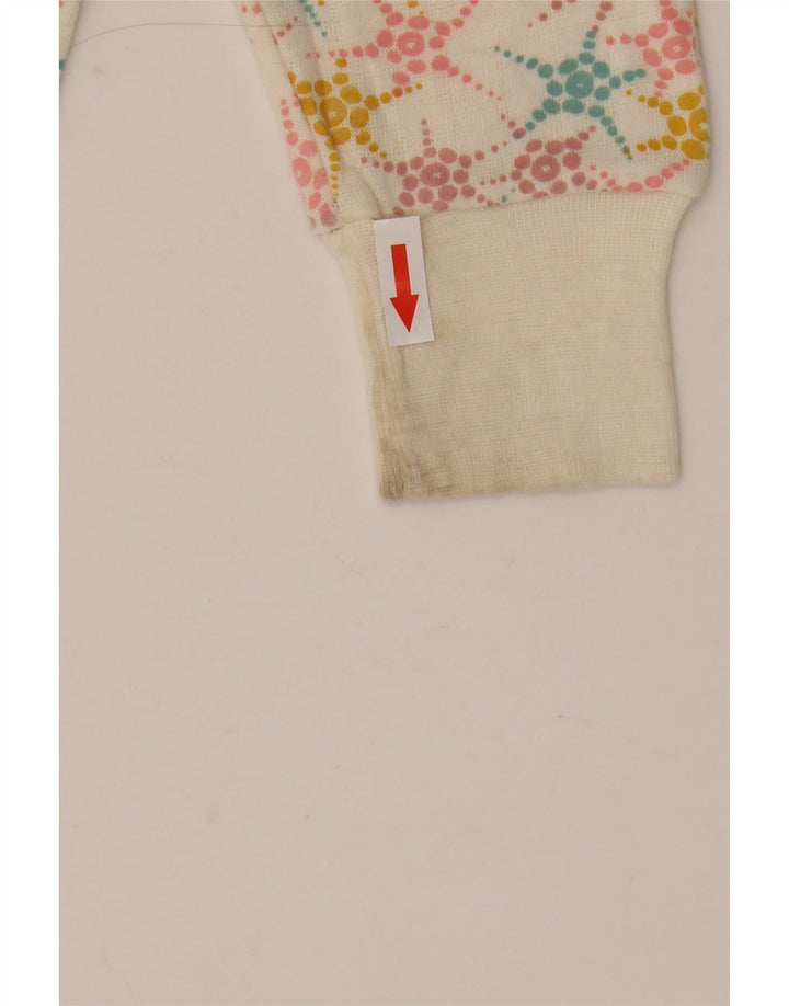 Γυναικείο φούτερ Eddie Bauer Jumper UK 12 Medium Off White Geometric