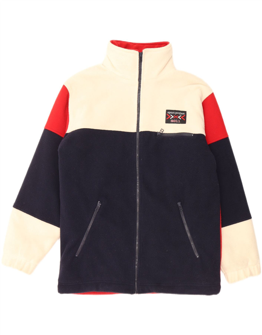 CRANE Ανδρικό φλις μπουφάν UK 36 Small πολύχρωμο μπλοκ