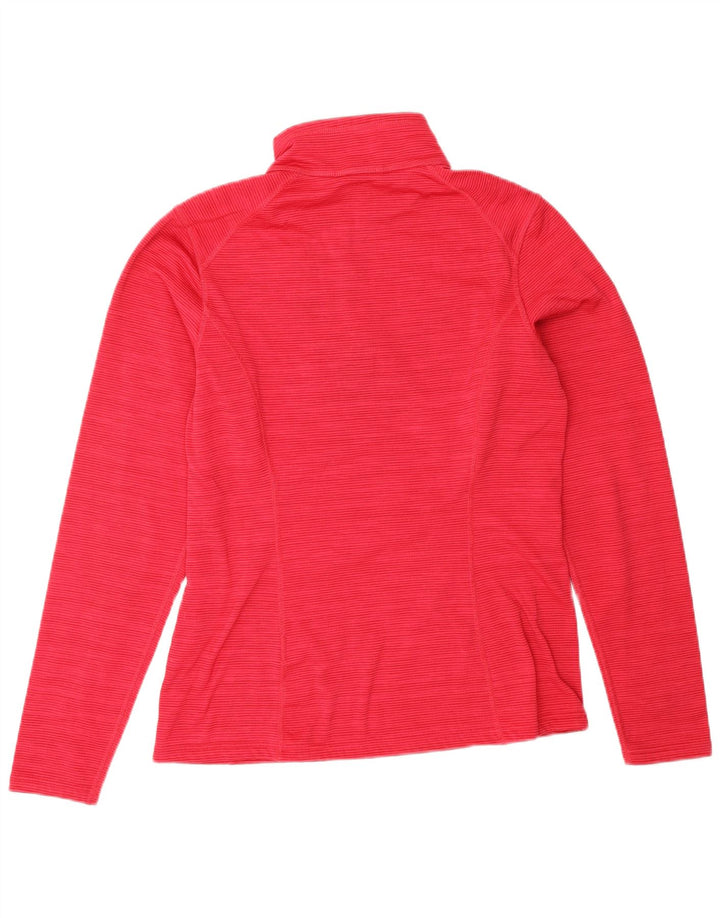THE NORTH FACE Womens Pullover Tracksuit Top UK 12 Medium Pink Pinstripe Vintage The North Face and Second-Hand The North Face from Messina Hembry 