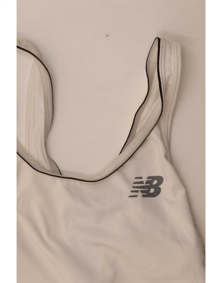 New Balance Γυναικείο Γιλέκο Τοπ UK 8 Small White