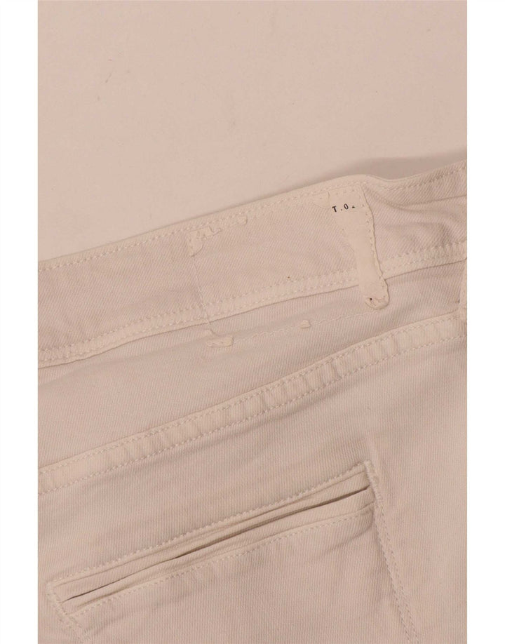 Ανδρικό σορτς Chino Guess W30, μεσαίο λευκό βαμβακερό