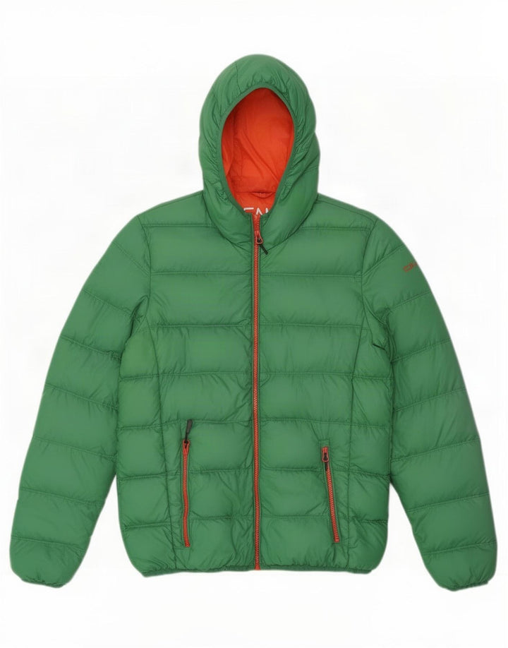 CMP Γυναικείο μπουφάν με κουκούλα IT 46 Large Green Nylon