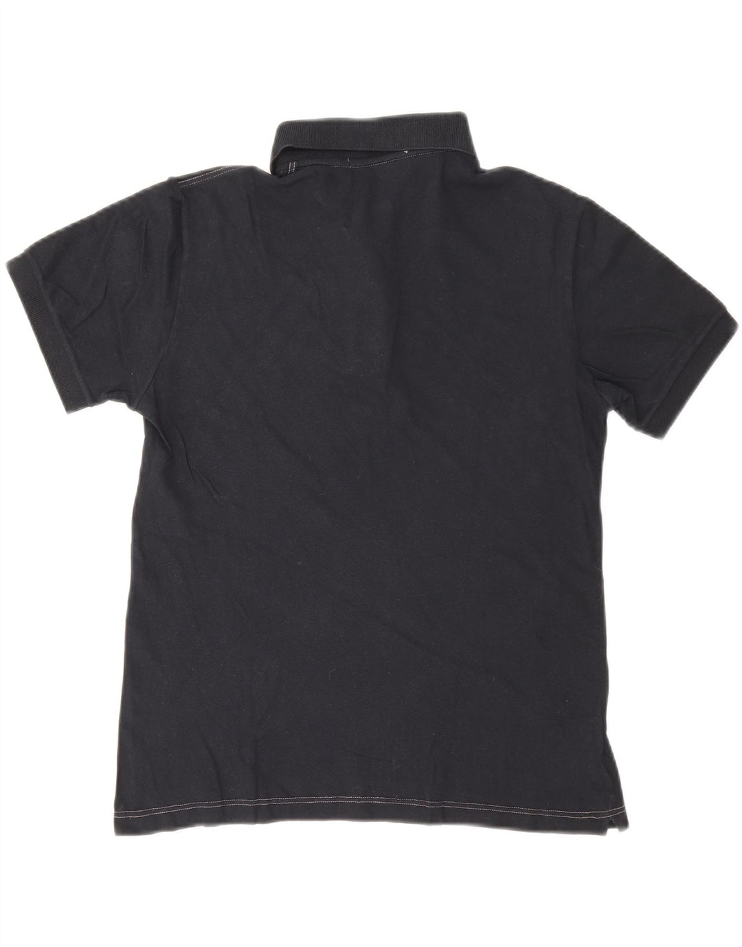 FRED PERRY Mens Polo Shirt Small Navy Blue Cotton