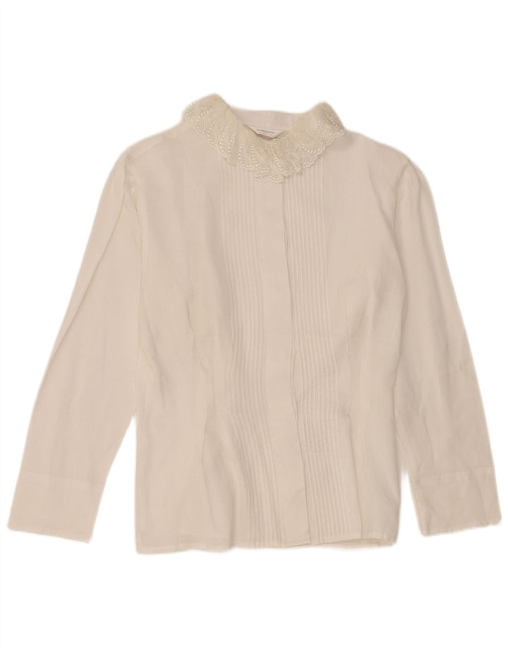 Γυναικείο πουκάμισο Hammer Μπλούζα EU 40 Medium White Ramie