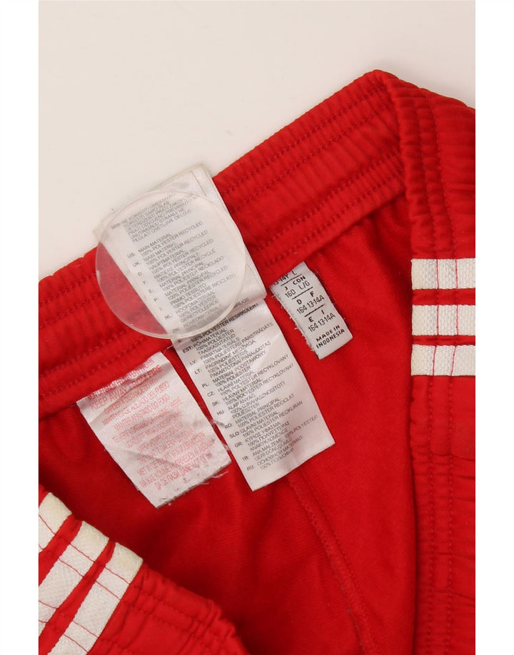 ADIDAS για αγόρια αθλητικά παντελόνια Joggers 13-14 ετών κόκκινο πολυεστέρα