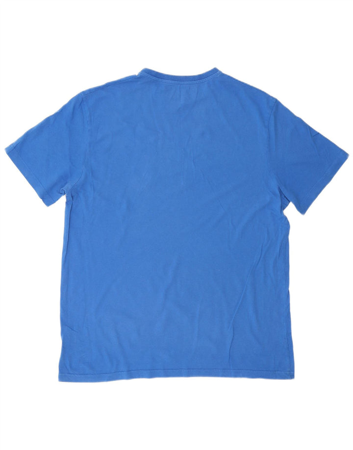 MITCHELL & NESS Ανδρικό γραφικό μπλουζάκι Los Angeles Lakers Top XL Μπλε βαμβακερό