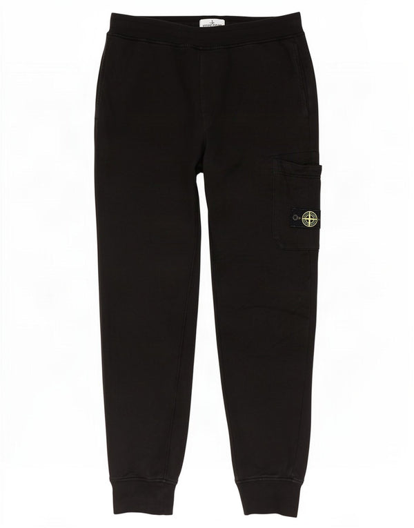 Stone Island Boys Cargo αθλητική φόρμα παντελόνι Joggers 13-14 ετών Μαύρο βαμβακερό