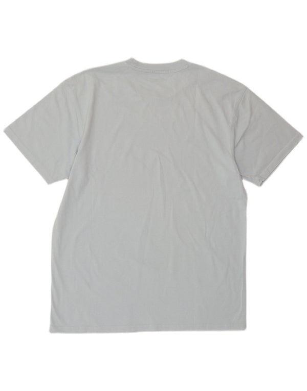 Ανδρικό T-Shirt CARHARTT Top μεγάλο μπλε βαμβακερό