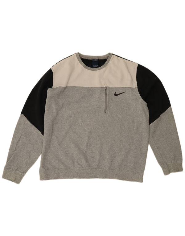 Ανδρικό φούτερ NIKE Jumper XL Γκρι χρώματος βαμβακερό