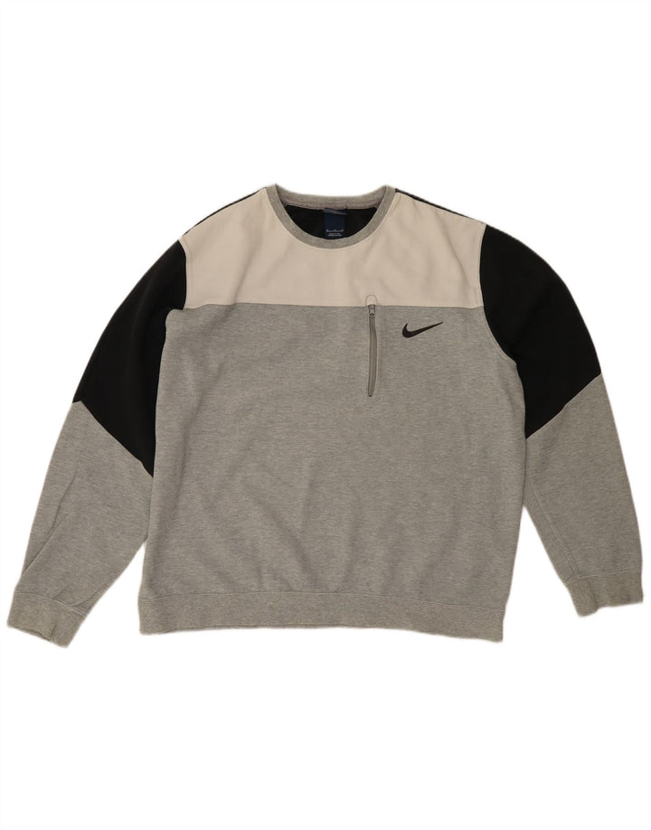 Ανδρικό φούτερ NIKE Jumper XL Γκρι χρώματος βαμβακερό