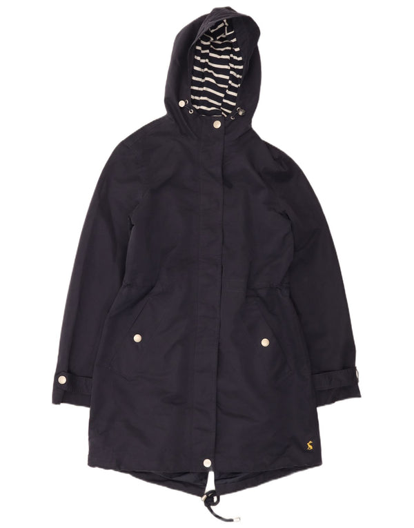 Joules Γυναικείο Αδιάβροχο με κουκούλα UK 8 Small Navy Blue Polyester