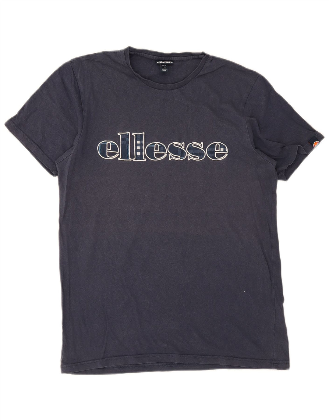 Ανδρικό γραφικό T-Shirt Ellesse Top Medium Navy Blue από βαμβάκι