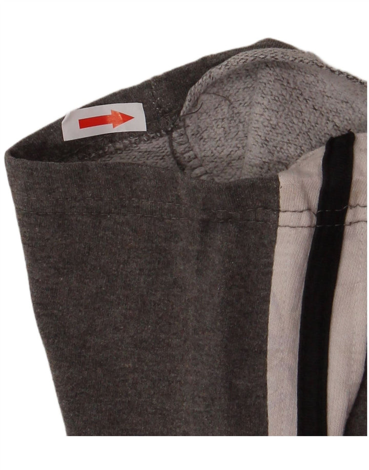 Παντελόνι αθλητικής φόρμας PUMA Boys 14-15 ετών Μεγάλο γκρι ριγέ βαμβακερό