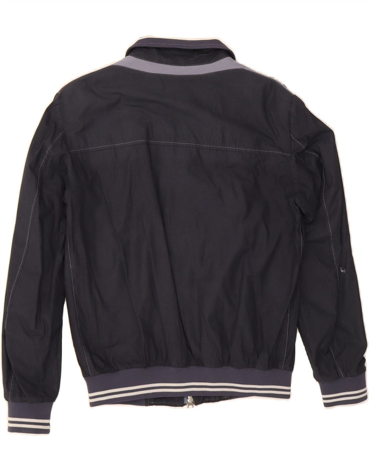GEOX Mens Bomber Jacket UK 38 Medium Navy Blue Vintage Geox and Second-Hand Geox from Messina Hembry 