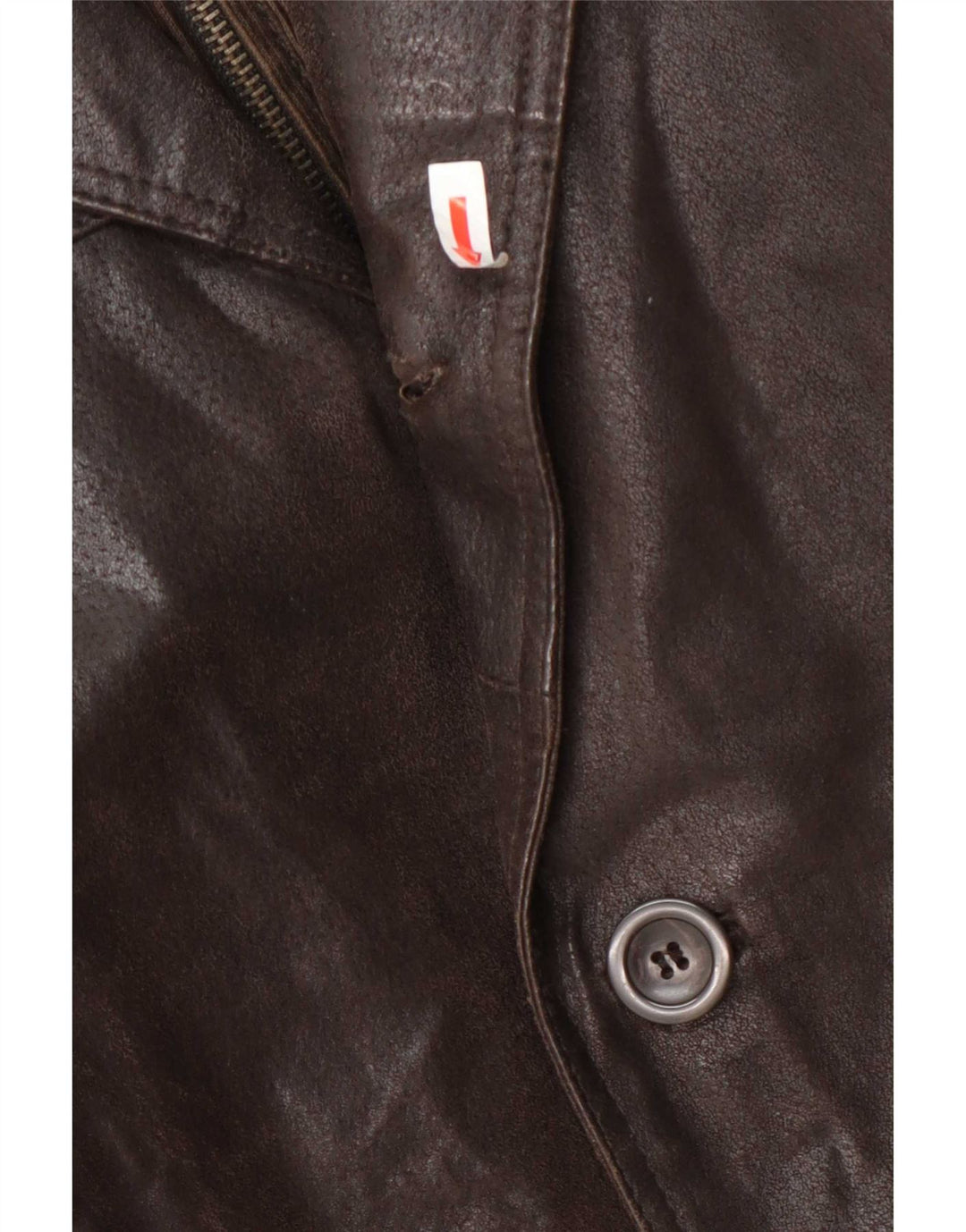 Bata Ανδρικό Δερμάτινο Μπουφάν IT 54 2XL Καφέ