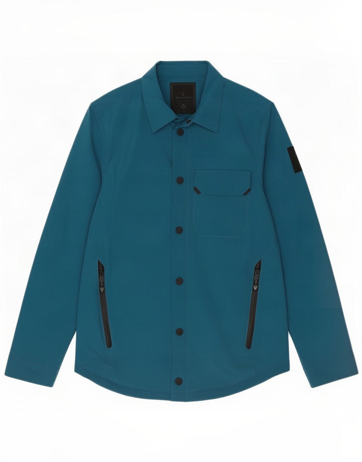 North Sails Mens Utility Jacket UK 38 Medium Blue Polyamide